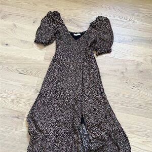 A&F Smocked midi dress